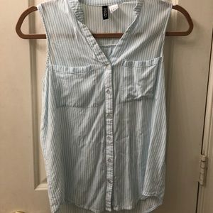 Sleeveless Summer Top